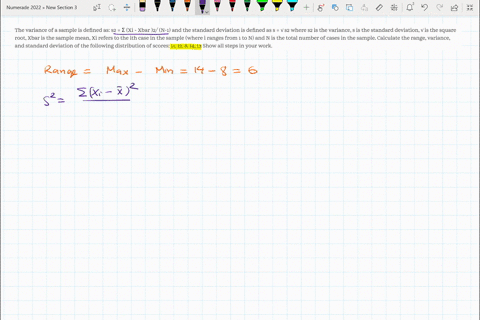 the-variance-of-a-sample-is-defined-as-s2-xi-xbar-2-n-1-and-the-standard-deviation-is-defined-as-s-s2-where-s2-is-the-variance-s-is-the-standard-deviation-is-the-square-root-xbar-is-the-samp-76358
