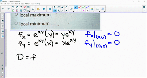 the-point-00-in-the-function-fxy-exy-is-a-saddle-point-local-maximum-local-minimum-10861