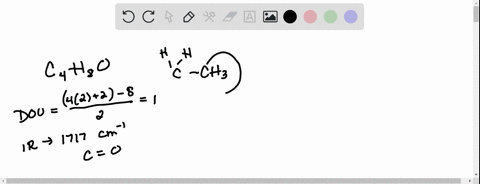 deduce-the-structures-of-the-following-compounds-a-c4h8o-ir-1717-cm-1-nmr-095-3h-t-j-8-hz-203-3h-s-238-2h-q-j-8-hz-b-a-compound-with-molecular-mass-701-ir-absorption-at-1780-cm-1-and-the-fol-47073