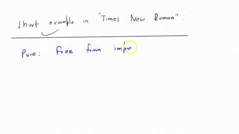 exmple-of-times-new-roman
