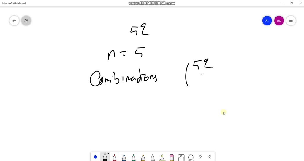 SOLVED A poker hand consists of 5 cards dealt from an ordinary deck of