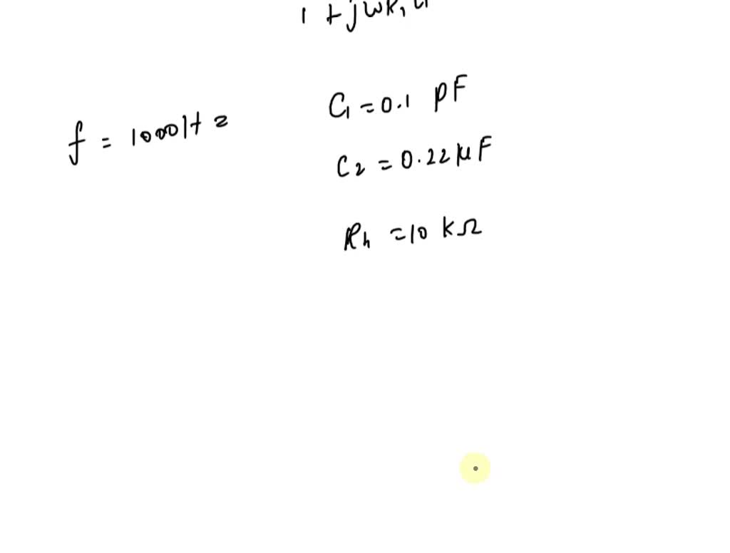 SOLVED 6. Figure 5 shows a Wien bridge oscillator; which is one type