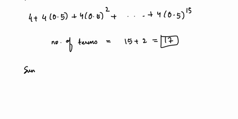 point-for-each-of-the-finite-geometric-series-given-below-indicate-the-number-of-terms-in-the-sum-and-find-the-sum-for-the-value-of-the-sum-enter-an-expression-that-gives-the-exact-value-rat-16094
