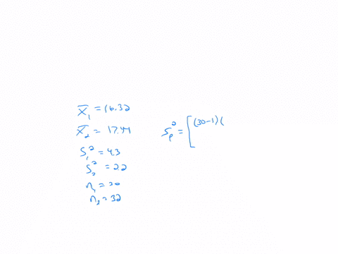 given-the-following-information-about-a-hypothesis-test-of-the-difference-between-two-means-based-on-independent-random-samples-calculate-the-value-of-the-test-statistic-assume-that-the-samp-82347