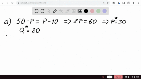 suppose-demand-and-supply-are-given-by-qd-50-p-and-qs-10p-10-a-what-are-the-equilibrium-quantity-and-price-in-this-market-equilibrium-quantity-equilibrium-price-b-determine-the-quantity-dema-93405