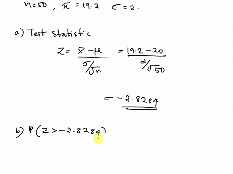 consider-the-following-hypothesis-test-ho-h-2-20-ha-p-20-sample-of-50-provided-sample-mean-of-192-the-population-standard-deviation-is-find-the-value-of-the-test-statistic-round-your-answer-84655