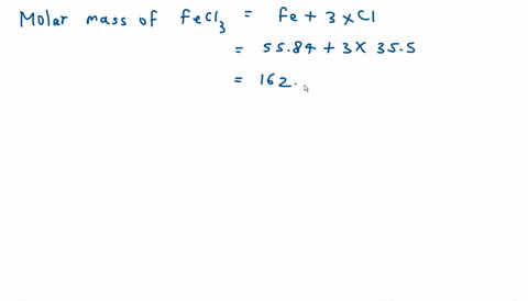 how-many-moles-are-in-11-grams-of-fecl3-86612