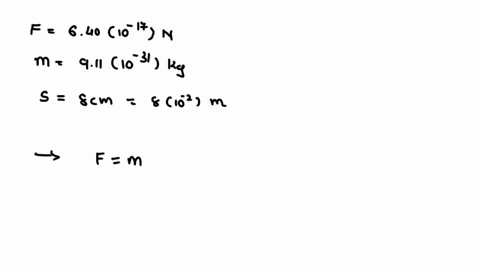 in-a-cathode-ray-tube-electrons-are-accelerated-from-rest-by-a-constant-electric-force-of-magnitude-640-10-17-n-during-the-first-170-cm-of-the-tubes-length-then-they-move-at-essentially-cons-99379