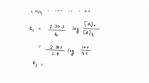 a-first-order-reaction-ab-takes-58-minutes-at-32c-to-complete-15-loss-of-a-if-the-activation-energy-of-the-reaction-is-625-kj-mol-1-determine-the-half-life-of-the-reaction-at-45c-given-that-21213
