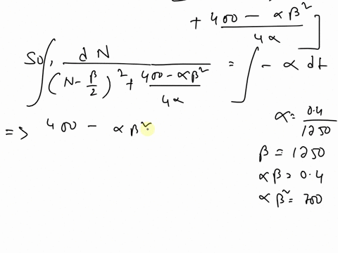 the-fish-population-in-a-pond-with-carrying-capacity-1750-is-modeled-by-the-following-logistic-equation-where-nt-denotes-the-number-of-fish-at-time-t-in-years-dndt-041750n-1750-n-starting-at-13563