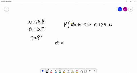 a-random-sample-of-size-n81-is-taken-from-an-infinite-population-with-the-mean-mu128-and-the-standar-11257
