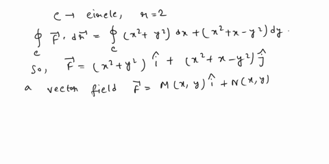 let-c-be-the-circle-of-radius-2-about-the-origin-traversed-counterclockwise_-consider-the-line-integral-scz-ydx-2-x-y-dy-a-3-points-is-the-vector-field-in-the-integral-conservative-b-5-point-37063