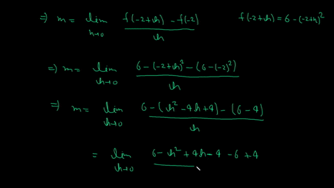 point-suppose-fx-6-_-x2_-a-find-the-slope-of-the-tangent-iine-to-the-graph-y-fx-when-x-flxh-_-slope-lim-lim-0-h-0-b-find-an-equation-for-the-tangent-of-to-the-curve-y-fx-at-the-point-22_-tan-43772