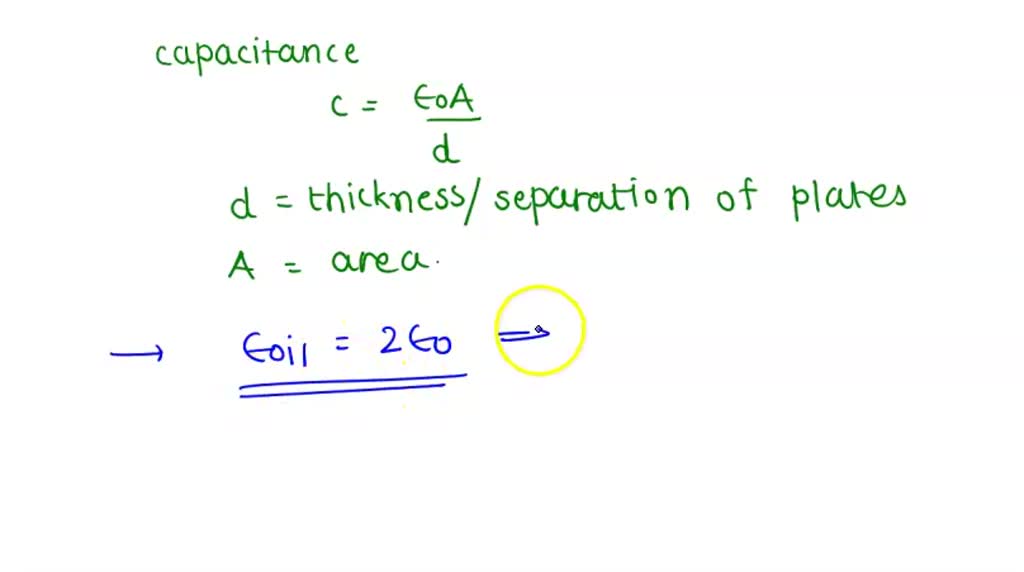 SOLVED3 Estimate the capacitance per unit area of a lipid bilayer. Consider only. electrically