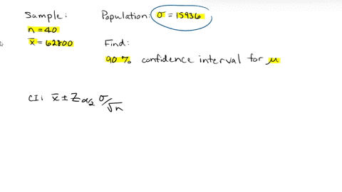 salaries-of-40-college-graduates-who-took-a-statistics-course-in-college-have-a-mean-x-of-62800-assuming-a-standard-deviation-of-15936-construct-a-90-confidence-interval-for-estimating-the-p-49553