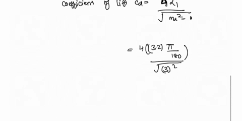 103-consider-the-double-wedge-profile-airfoil-shown-in-figp103if-the-thickness-ratio-is-008-and-the-free-stream-mach-number-is-30-at-an-altitude-of-22-kmuse-linearized-theory-to-compute-the-14135