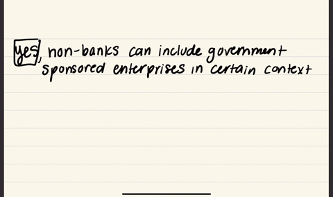 can-non-banks-include-government-sponsored-enterprises