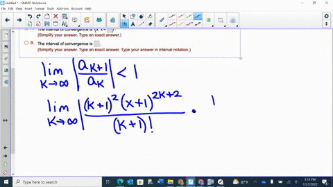 determine-the-radius-and-interval-of-convergence-of-the-following-power-series-2k26-12k-the-radius-of-convergence-is-r-find-the-interval-of-convergence-select-the-correct-choice-below-and-fi-60762