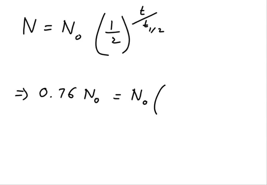 The Half Life Of Carbon 14 Is 5600 The Half Life Of Carbon 14 Is 5600