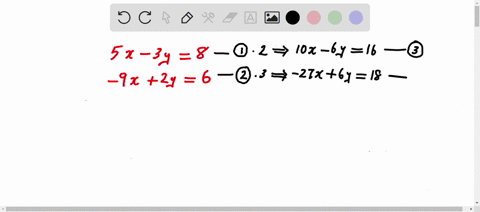 for-each-pair-determine-whether-it-is-a-solution-to-the-system-of-equation
