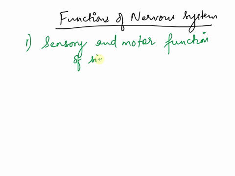 which-of-the-following-is-a-function-of-the-nervous-system-92513