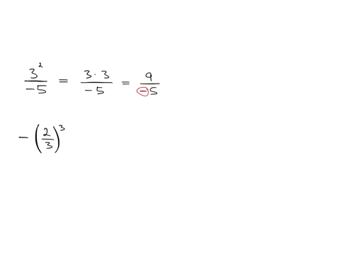 evaluate-write-your-answers-as-fractions-beginarrayc-frac32-5square-leftfrac23right3square-endarray