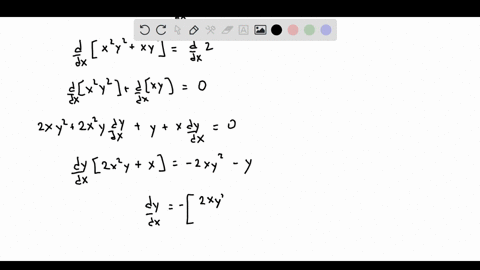 find-all-points-on-the-curve-x2y2-2-where-the-slope-of-the-tangent-line-is-1-enter-your-answers-as-comma-separated-list-of-ordered-pairs-xy-68265