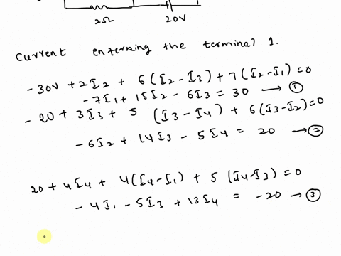 question-no-2-muks-42-in-the-circuit-write-a-matrix-equation-that-determines-the-loop-currents_-calculate-the-loop-currents-in-the-network-1n-10-v-j0-v_-3-4-12476