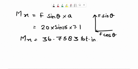 problem-1-a-20-lb-force-f-is-applied-to-the-control-pedal-as-shown-this-force-lies-in-a-plane-parallel-to-x-z-plane-and-is-perpendicular-to-bc-z-b-b-15-given-a71-in-b56-in-c-73-in-1-calculat-24684