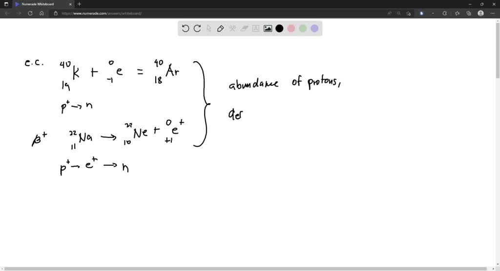 SOLVED: Explain why some nuclei undergo electron capture but do not ...