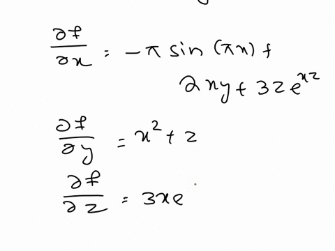 find-equations-for-the-tangent-plane-and-the-normal-line-at-point-po-xo-yo-zo-320-on-the-surface-5-cos-nx-x2y3exz-yz-26_-the-equation-for-the-tangent-plane-is-15x-9y-5z-63-find-the-equations-37557