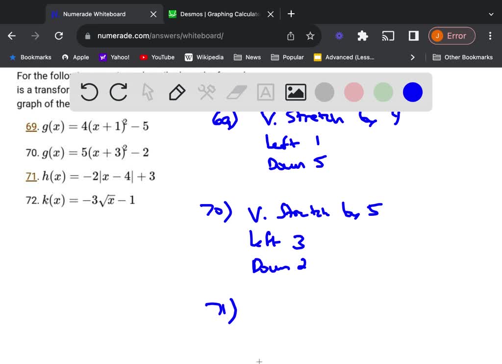 Solved For The Following Exercises Describe How The Formula Is A