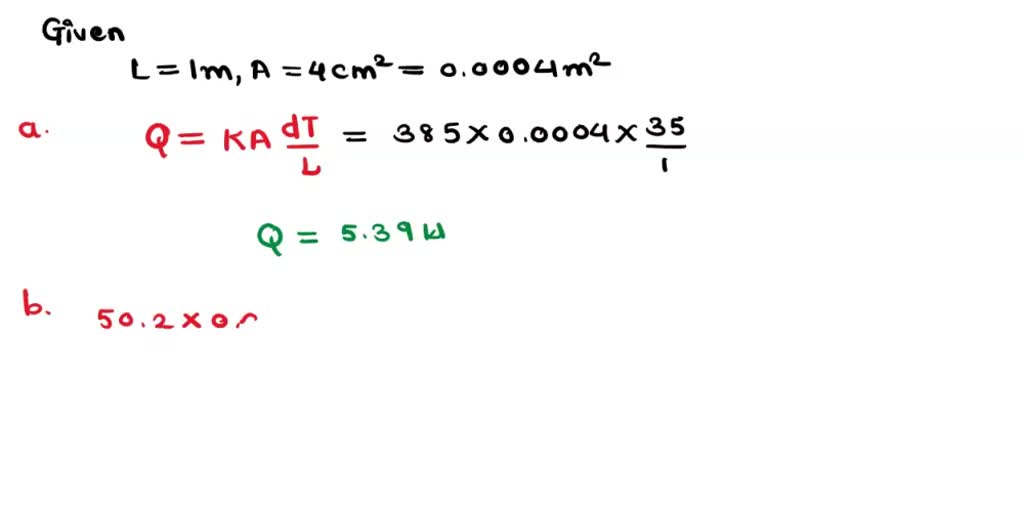 SOLVED A long rod, insulated to prevent heat loss along its sides is