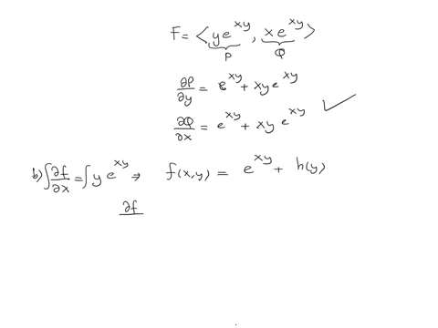 1-vecfx-ylefty-ex-yright-vecimathleftx-ex-yright-vecjmath-a-verify-the-vector-field-is-conservative-b-find-a-potential-function-f-of-the-vector-field-in-other-words-find-a-function-f-such-that-vecnabl