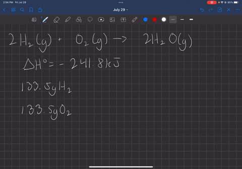 the-combustion-of-hydrogen-proceeds-according-to-the-following-reaction-h-2-g-1-2-o-2-g-h-2-o-g-h-2418-k-j-determine-the-amount-of-heat-evolved-in-kj-when-a-267-g-mixture-containing-equal-pa-06343