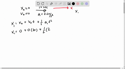 a-particle-starts-from-rest-at-x-0-and-moves-for-10-s-with-a-constant-acceleration-of-20-cm-s2-for-the-next-20-s-the-acceleration-of-the-particle-is-10-cm-s2-what-is-the-position-of-the-part-12069