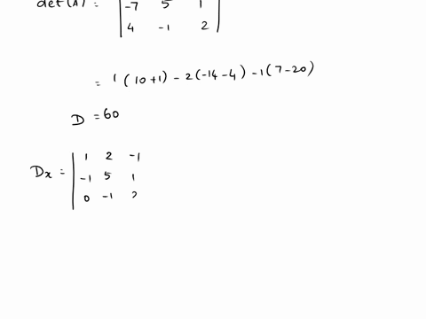 use-cramers-rule-to-solve-the-system-x1-2x2-x3-1-7x1-5x2-x3-1-4x1-x2-2x3-0-13-30-60-x1-x2-x3-3-74404