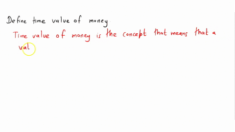 define-time-value-of-money-89946