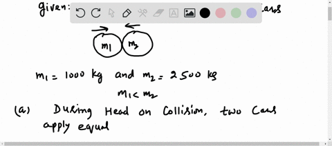 in-a-head-on-collision-between-a-compact-1000-kg-car-and-a-large-2500-kg-car-which-one-experiences-the-greater-force-explain-which-one-experiences-the-greater-acceleration-explain-why-why-ar-37437