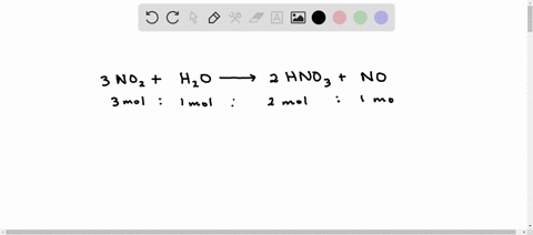how-many-moles-of-no2-would-be-required-to-produce-649-moles-of-hno3-in-the-presence-of-excess-water-in-the-following-chemical-reaction-3-no2g-h2o-l-2-hno3g-nog-46437