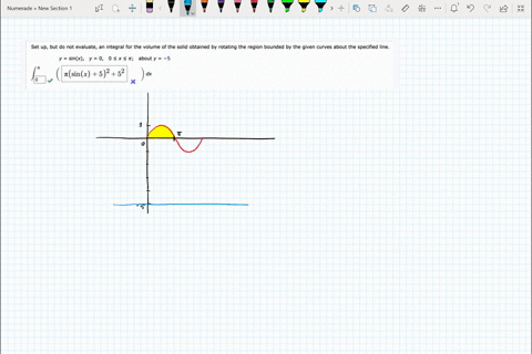 Point set up but do not evaluate the integral for the...