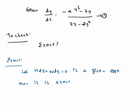 point-use-the-mixed-partials-check-to-see-the-following-differential-equation-exact-if-it-is-exact-find-function-fxy-whose-differential-dfxy-gives-the-differential-equation-that-is-level-cur-45553