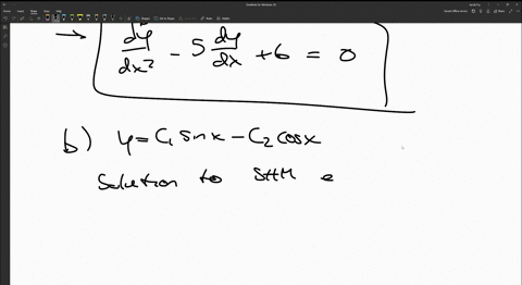 obtain-the-differential-equations-for-the-given-solutions-note-cis-are-arbitrary-constants-a-y-c1e-2x-c2e-3x-b-y-c1sinx-c2cosx-c-y-c1x-2-3x-d-y-c1x-c1-2