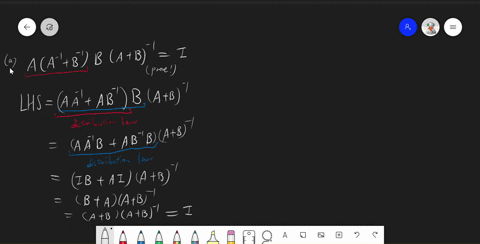 a-show-that-if-a-b-and-ab-are-invertible-matrices-with-the-same-size-then-alefta-1b-1right-bab-1i-2-01364