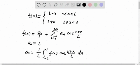 consider-the-following-fx-l-x-0-x-l-cosine-series-period-2l-a-find-the-required-fourier-series-for-the-given-function-fx-2-b-sketch-the-graph-of-the-function-to-which-the-series-converges-ov-11301