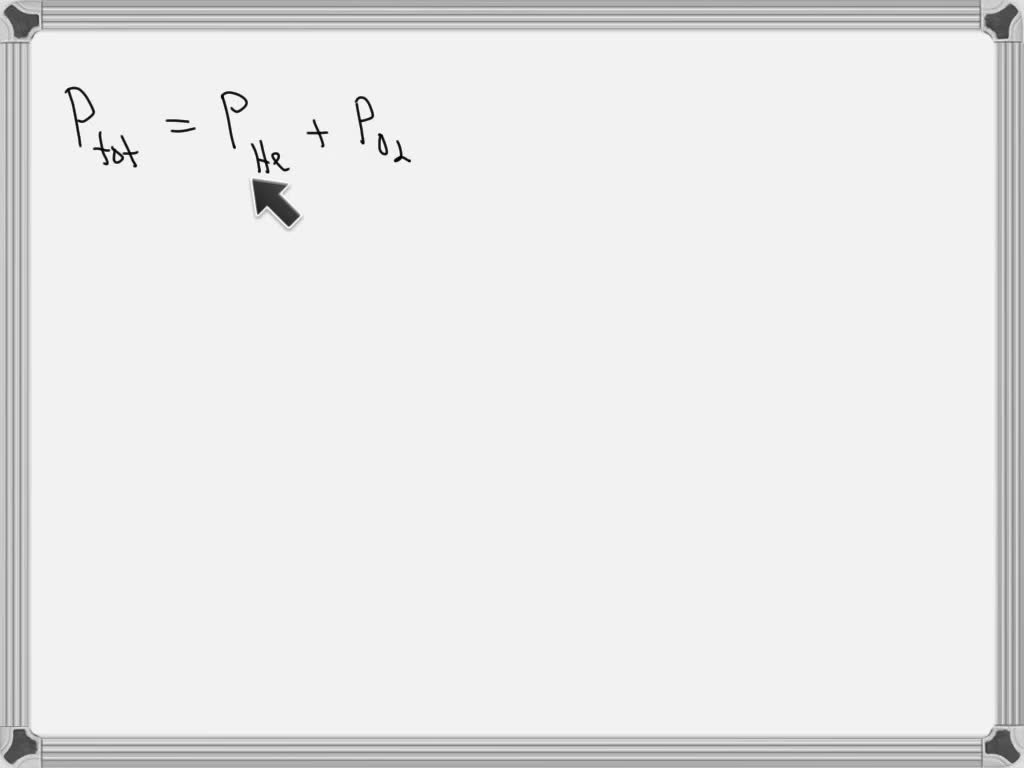 SOLVED Heliox is heliumoxygen mixture that may be used in scuba tanks