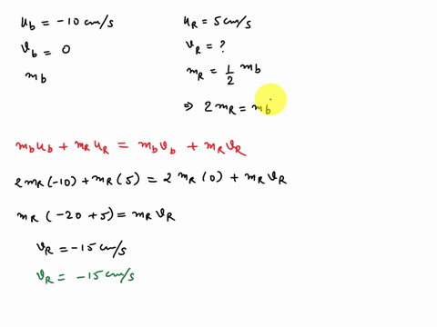set-the-initial-velocity-of-the-blue-mass-to-10-cmls-and-the-red-mass-t-half-the-mass-of-the-blue-ball-predict-the-velocity-the-red-mass-must-have-in-order-to-completely-stop-the-blue-mass-w-35957