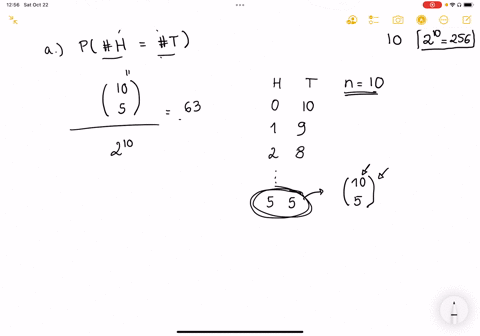 we-flip-a-fair-coin-ten-times-find-the-probability-of-the-following-events-a-the-number-ofheads-and-the-number-of-tails-are-equal-there-are-more-heads-than-tails-the-ith-flip-and-the-11-i-th-57547