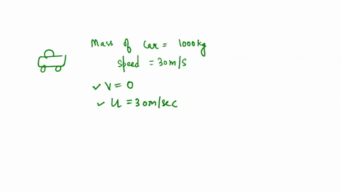 a-1000-kg-car-is-traveling-at-a-constant-speed-of-30-ms-how-much-energy-is-dissipated-as-the-car-comes-to-rest-if-the-car-stops-in-100-m-what-is-the-average-force-applied-to-the-car-86692