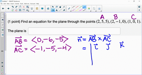 point-find-an-equation-for-the-plane-through-the-points-2552-10-101-the-plane-is-16219